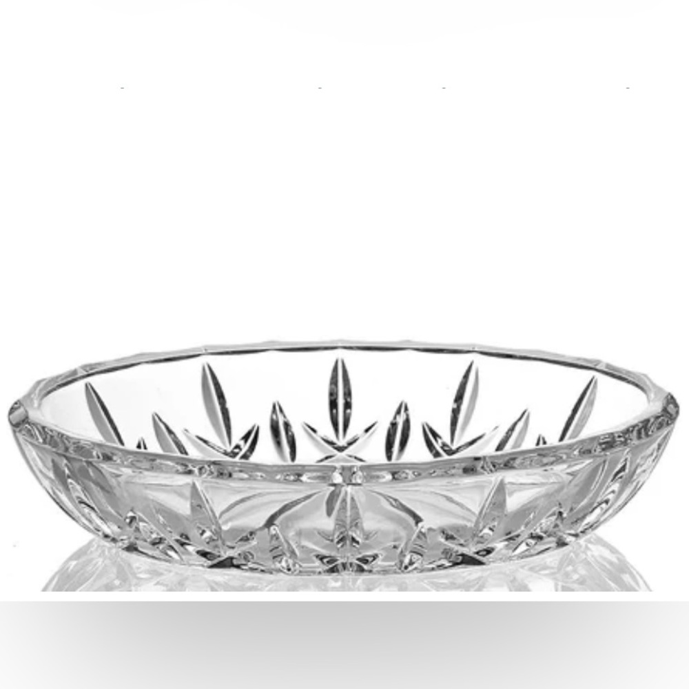 GORHAM CRYSTAL 6" Candy Bowl Lady Anne